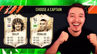 DRAFT ASTRONOMIC CU RONALDO NAZARIO SI GULLIT MID ICONS !!! FIFA 22 ROMANIA !!!