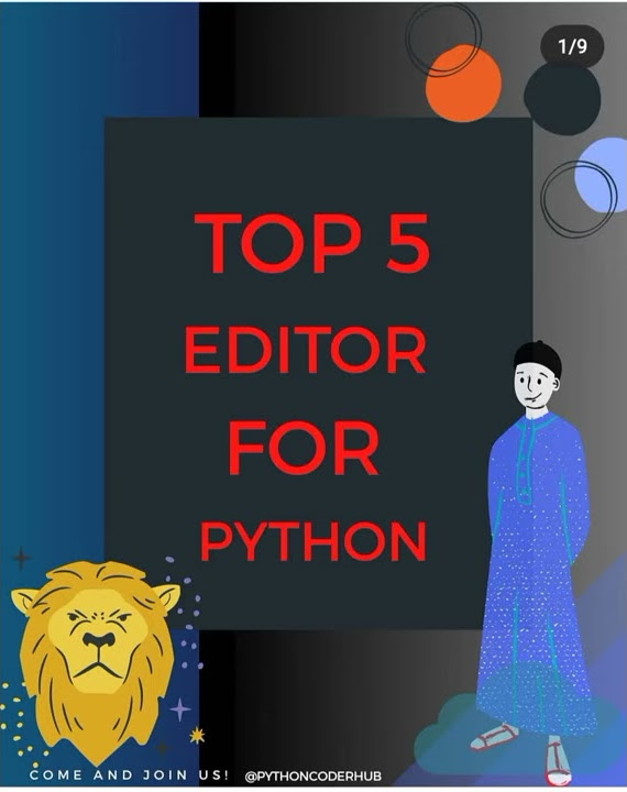 Top 5 Editor for Python developers | Python Programming language - YouTube