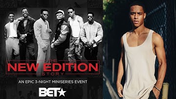 Keith Powers talks Playing Ronnie Devoe in the  NEW EDITION STORY