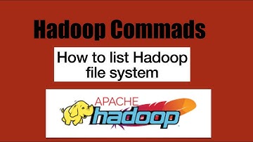 Basic HDFS Commands : How to list Hadoop file system!! @DLebX