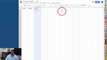 Generate Random Passwords with Google Sheets