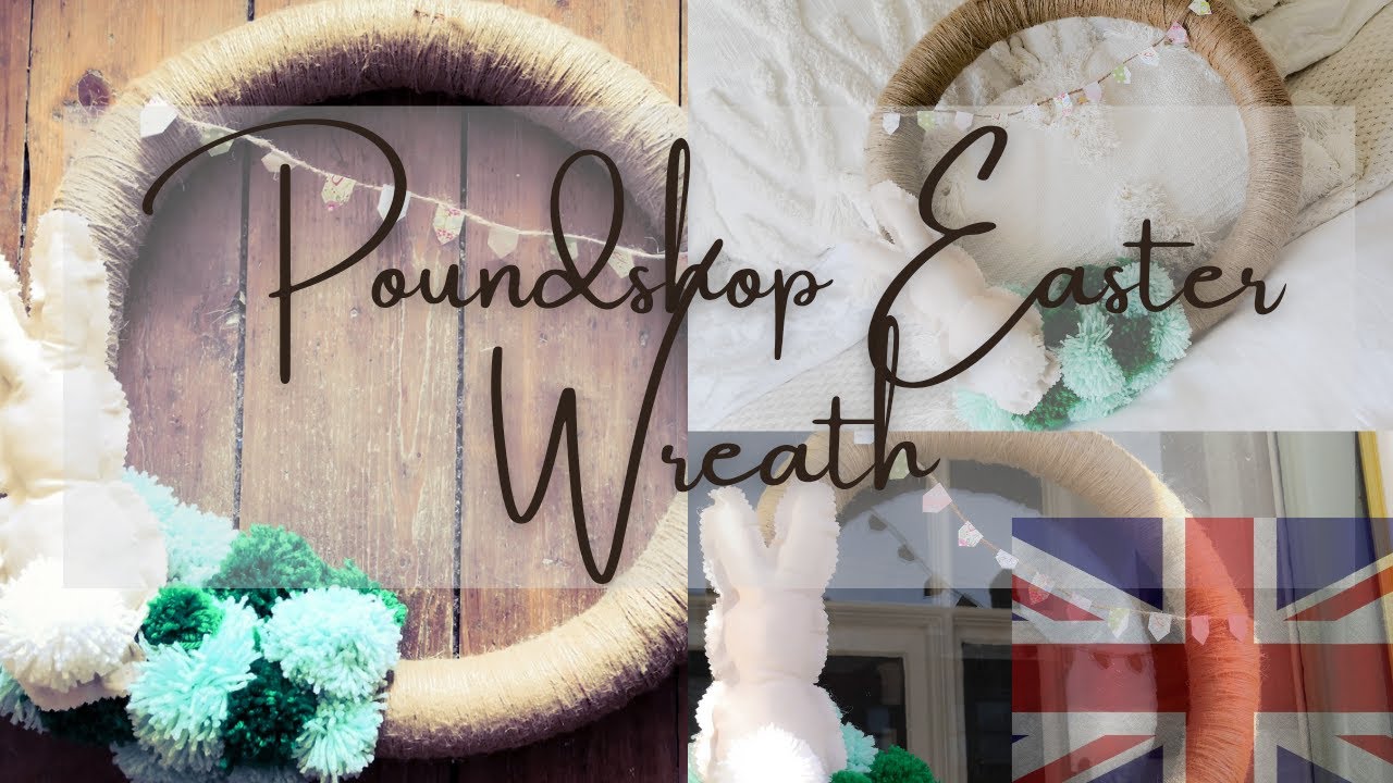 🌼 🐇 *ADORABLE* HOW TO RUSTIC TWINE DIY EASTER WREATH || *POUNDSHOP* CRAFTS || SPRING HOME DECOR 🐇 🌼