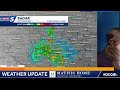 Tracking early morning thunderstorms