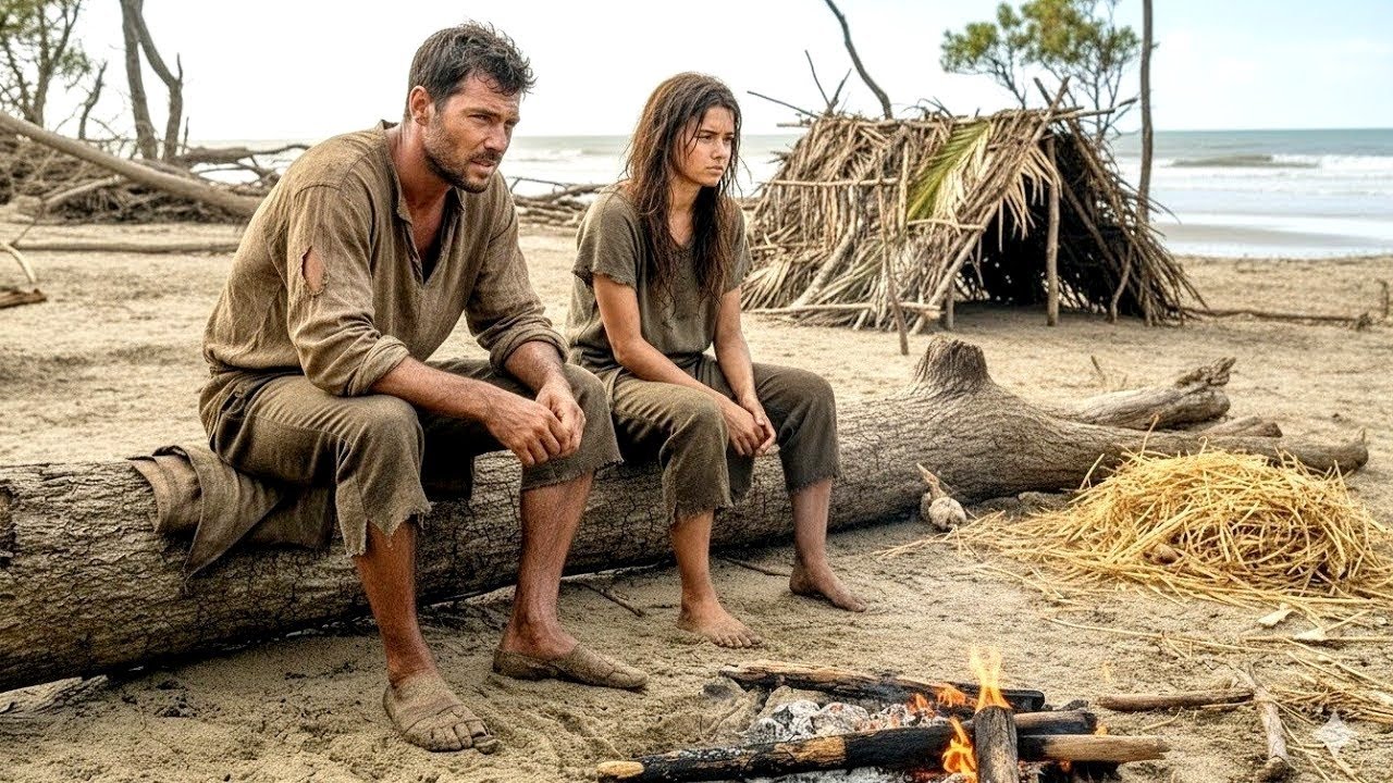 زوجان بيتحبسوا علي جزيرة مهجورة لوحدهم من غير اكل 