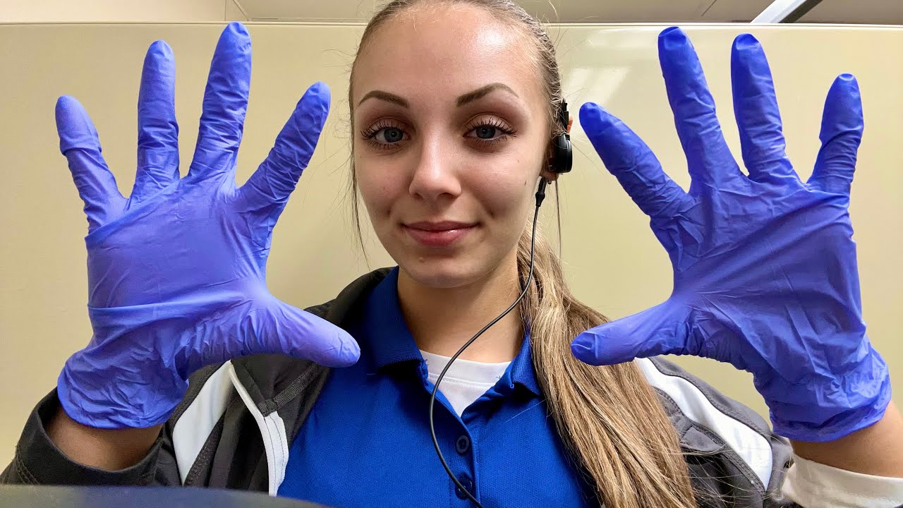 ASMR Nitrile Glove Sounds! 🧤