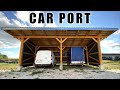 I Build Carport by myself in 1 month TIMELAPSE