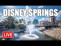 🔴 Live: Disney Springs New Food, Shopping and More! | Walt Disney World Live Stream