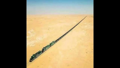 World History-Iron Ore Train, Mauritania 🇲🇷 #shorts