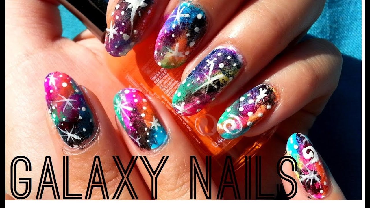 10. Galaxy Nail Art for Girls - wide 5