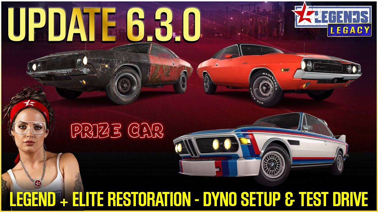 CSR2 | UPDATE 6.3.0 | LEGENDS LEGACY
