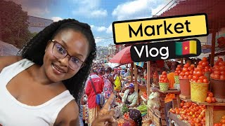 Typical Market day for a single Cameroonian girl | Marche Acasia runs | Cameroonian lifestyle 🇨🇲