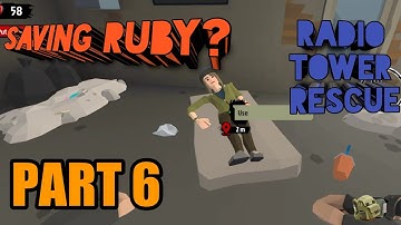 Saving Ruby at the radio tower. almost got eaten😰. THE WALKING ZOMBIE 2 GAMEPLAY WALKTHROUGH PART 6