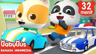 Balapan Mobil Mainannya Sangat Menyenangkan! 🚗 | Lagu Anak Indonesia | BabyBus Bahasa Indonesia