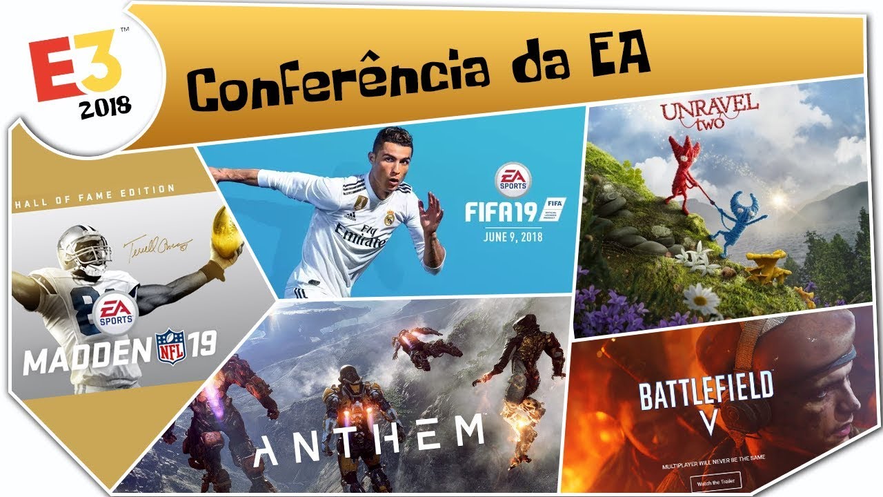 ★ LIVE ★ E3 CONFERÊNCIA DA EA - YouTube