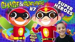 Chase &amp; Clarence: SUPERHERO KIDS!  | DOH MUCH FUN Animated Shorts #7