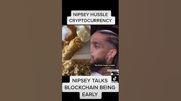 NIPSEY HUSSLE ON #cryptocurrency #blockchain #bitcoin