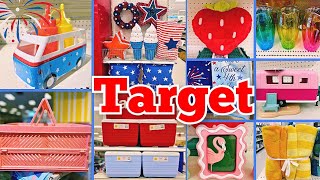Target Dollar Spot Summer Shop With Me!! 4th of July Decor and More!!