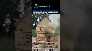 How Ventilation Can Rapidly Change Fire Conditions #firefighter #science