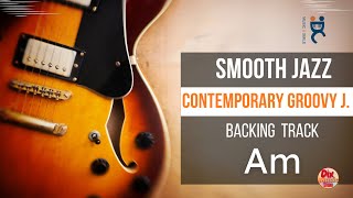 Smooth jazz Backing track - Contemporary GROOVY Jazz in A minor (110 bpm)