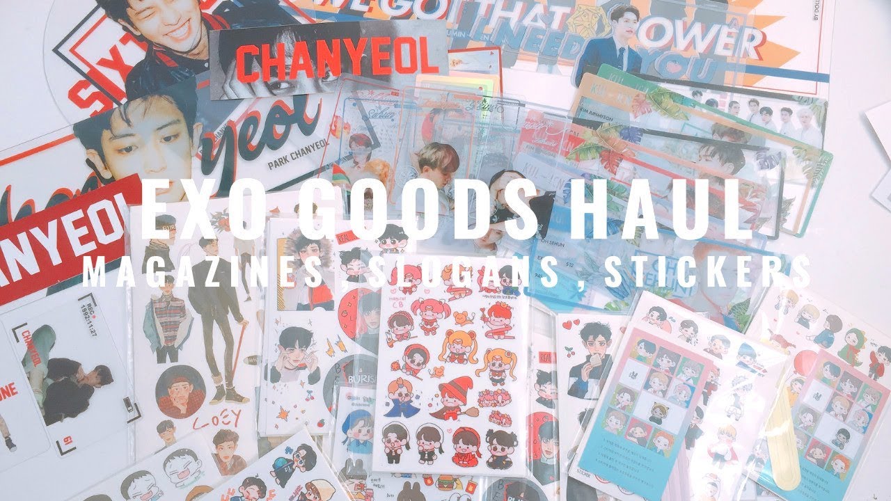 📬 EXO Goods Collective Haul : jan - feb | + vixx 🎐
