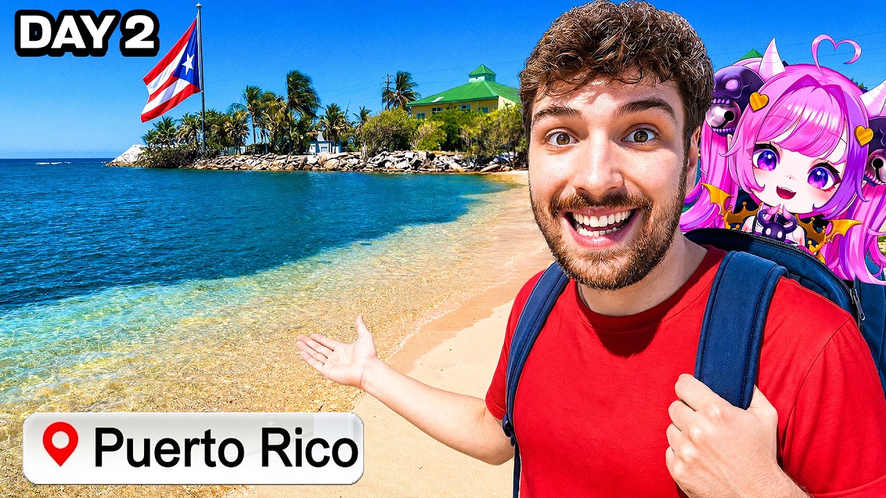 I Spent 24 Hours In Puerto Rico With Connor! | Day 2