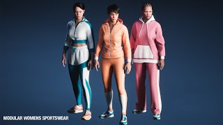 How to Add Womens Sportswear to MetaHuman