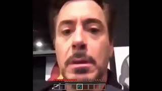 Robert Downey jr. = enderman?