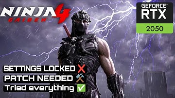 Ninja Gaiden 4 Launch Bug — Settings Locked on Day One