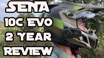 SENA 10C EVO 2 Year + Review, Flawless 4K Helmet Camera Intercom system