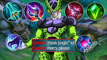 FINALLY!!NEW ZHASK FOR JUNGLE LANE BEST FULL DAMAGE BUILD 2025(Please try)