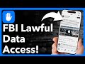 The FBI Wants "LAWFUL ACCESS" To Your Personal Data