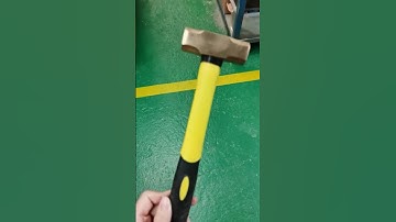 Explosion-proof fiber handle octagonal hammer #hand #spanner #tools #hammer #hammers #copper
