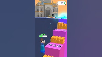 NOOB vs PRO vs HACKER - Money Run 3D #shorts