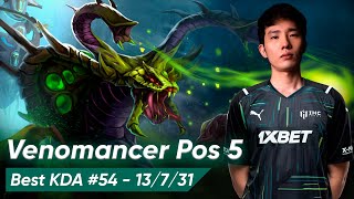 Forev VENOMANCER HARD SUPPORT | Dota 2 7.35c Pro Gameplay