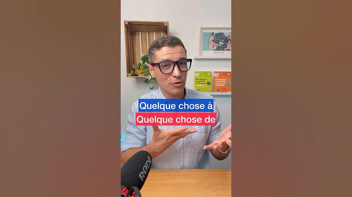 🇫🇷 Do you know the difference? À or DE ? #french #frenchschooltv