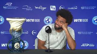 Arther Fils answers his critics after Cincinnati triumph: ‘Whos gonna talk now’
🎾💬“Because people were talking very bad,” #ArthurFils explained why he wrote “whos gonna talk now” after beating #FrancesTiafoe 6-3, 1-6, 6-0 to win the men’s singles title at the #CincinnatiOpen.
🇫🇷Having converted four of eight break points he earned against the home favorite, Fils ended France’s 12-year wait for a Masters 1000 champion.
🏆“I didnt play French Open. I lost early in Washington, and then, uh, people thinks that Im done, and I dont know how to play tennis,” the 22-year-old noted. “But, uh, here we are. I got the title, and I think no ones gonna talk now.” #ATP Arther Fils answers his critics after Cincinnati triumph: ‘Whos gonna talk now’