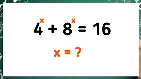 Nice exponent mathssimplificationproblem|| find value of x