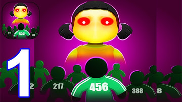 Red Light Green Light Survival - Gameplay Walkthrough Part 1 All Levels (Android, iOS)