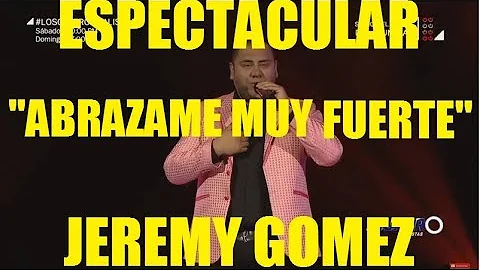 Jeremy Gomez Cantando "Abrazame Muy Fuerte" en Los...