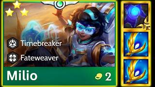 0 Mana Milio ft. 4 Fateweaver⭐⭐⭐!  TFT Set 17