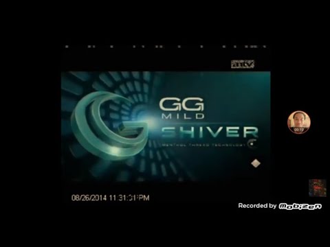 Iklan GG Mild Shiver - Menthol Trademark (2014) @ ANTV, Indosiar, MNCTV, Trans TV, & SCTV