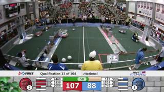 QM13 - 2016 Indiana Robotics Invitational