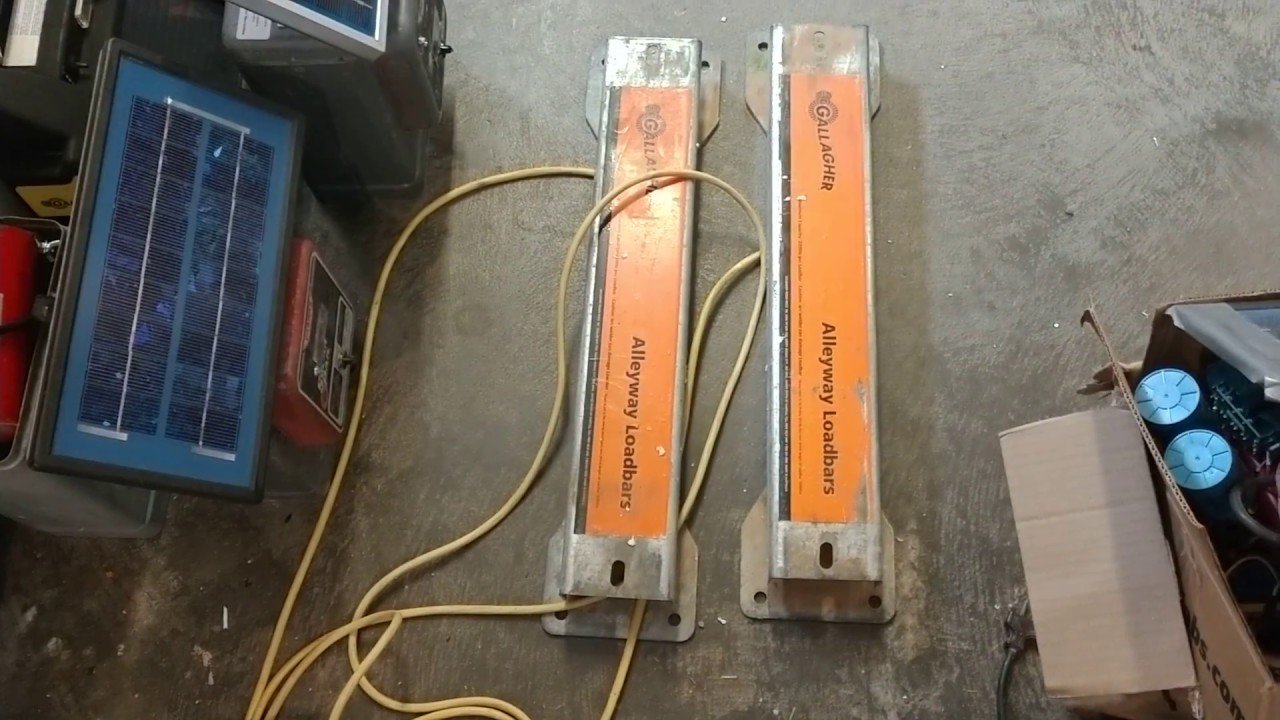 HOW TO TEST a Cattle Livestock Weigh Scale Load Bar Gallagher Tru