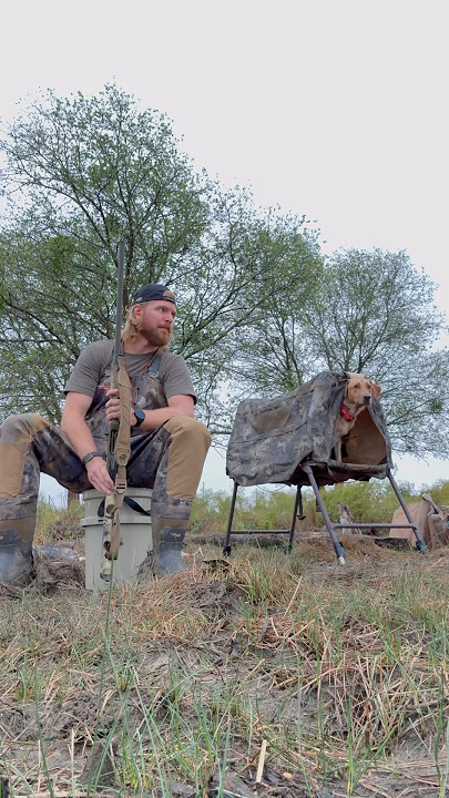 Practice like you play #duckdog #labradorretriever #satisfying #dogs