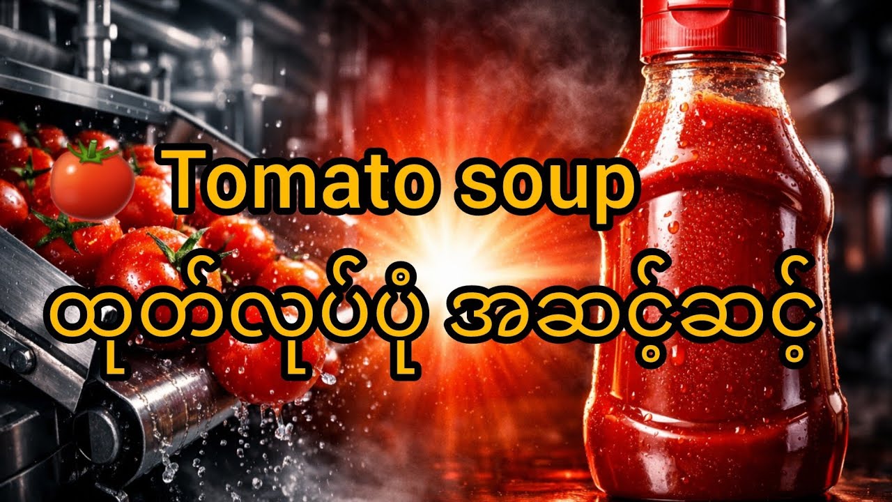 🍅 ခရမ်းချဉ်သီး ဆော့ ပြုလုပ်ပုံ အဆင်ဆင့် #knowledge 