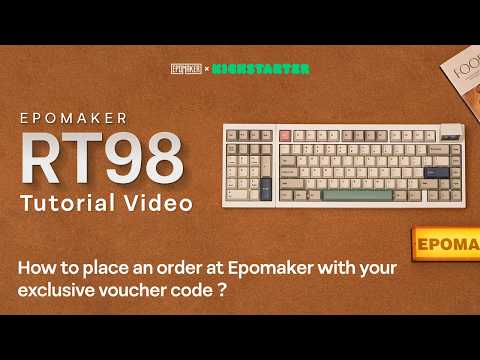 [ How to Use ] Epomaker RT98 | Voucher Code