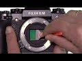 DIY Sensor Cleaning Fujifilm Mirrorless Cameras