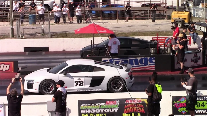 Heffner Performance Twin Turbo Audi R8 at GTR Worl...