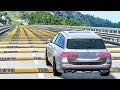 Cars vs 100 Speed Bumps #2 – BeamNG Drive | CrashBoomPunk