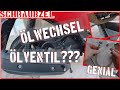 Ölwechsel und Ölventil-Montage am Honda Forza